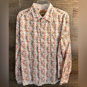 Robert Graham Men's Multicolor Patterned Shirt